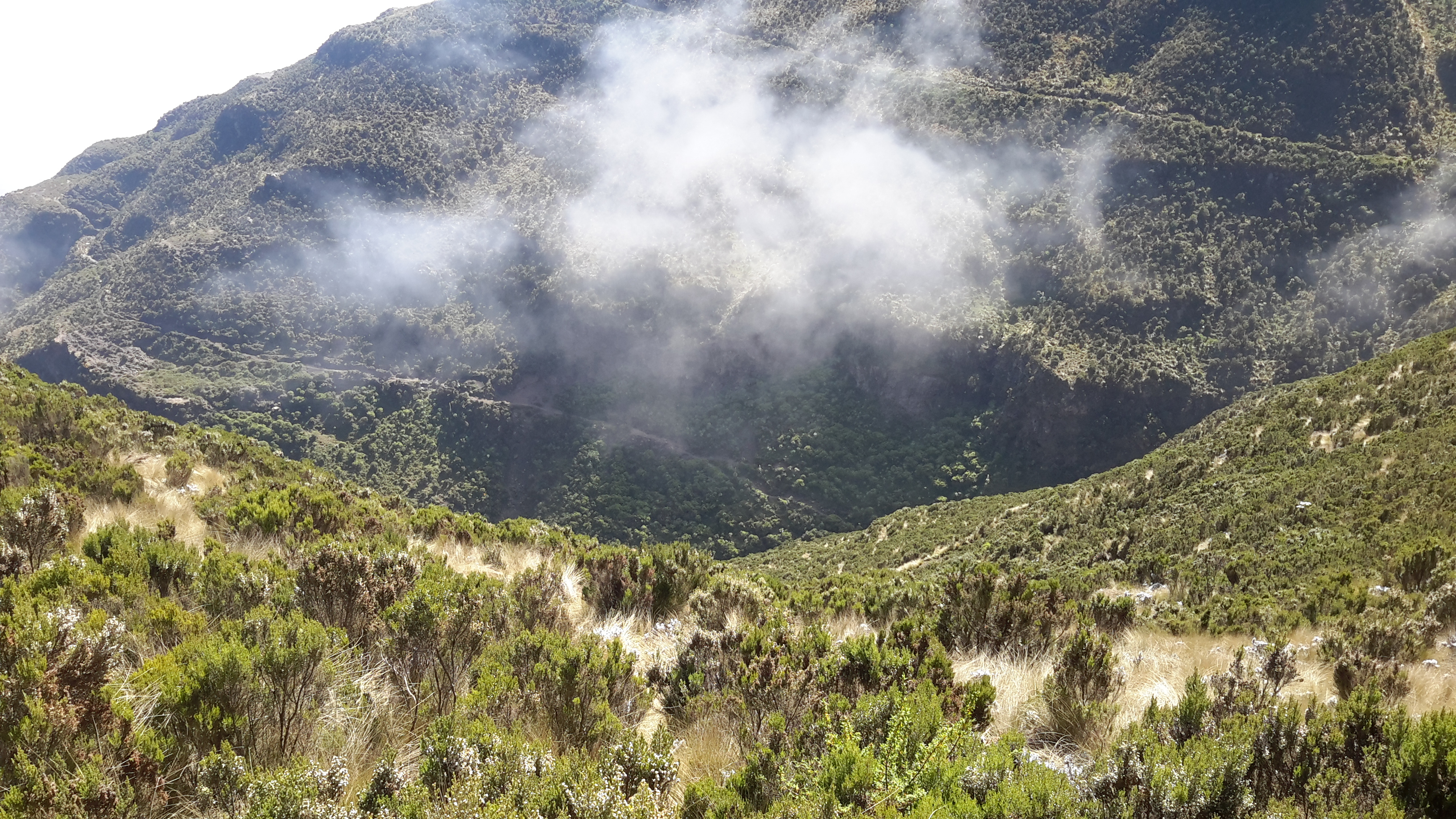 Ethiopian mountains scenery